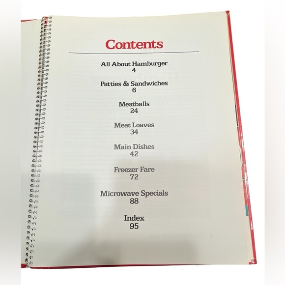 Lot of 2 Vintage Betty Crocker's Cookbooks - 1984 Chicken 1985 Hamburger - Picture 4 of 8